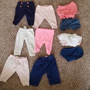 3 month pants & shorts